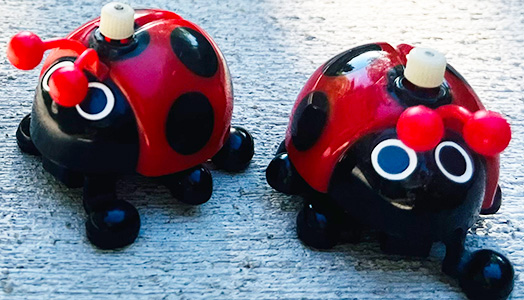 Tomy LadyBug Wind up's 1972